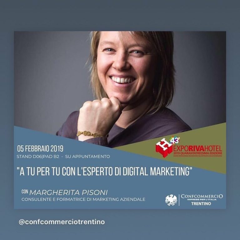 Margherita Pisoni expo riva hotel